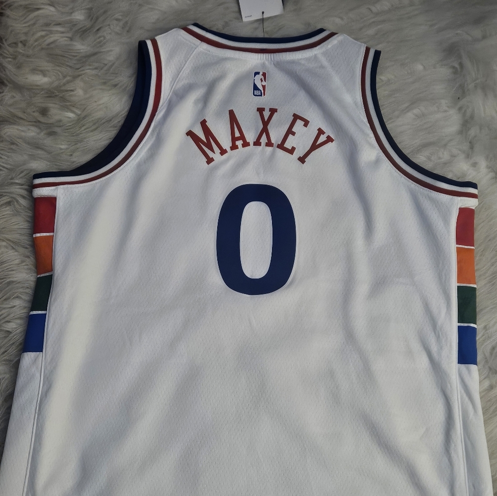 NIKE 2024/25 CITY EDITION 'TYRESE MAXEY SWINGMAN YOUTH JERSEY